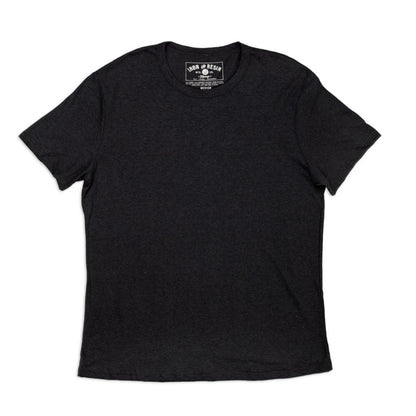 Organic hemp t-shirt in natural color, showcasing a soft, eco-friendly fabric with a relaxed fit.