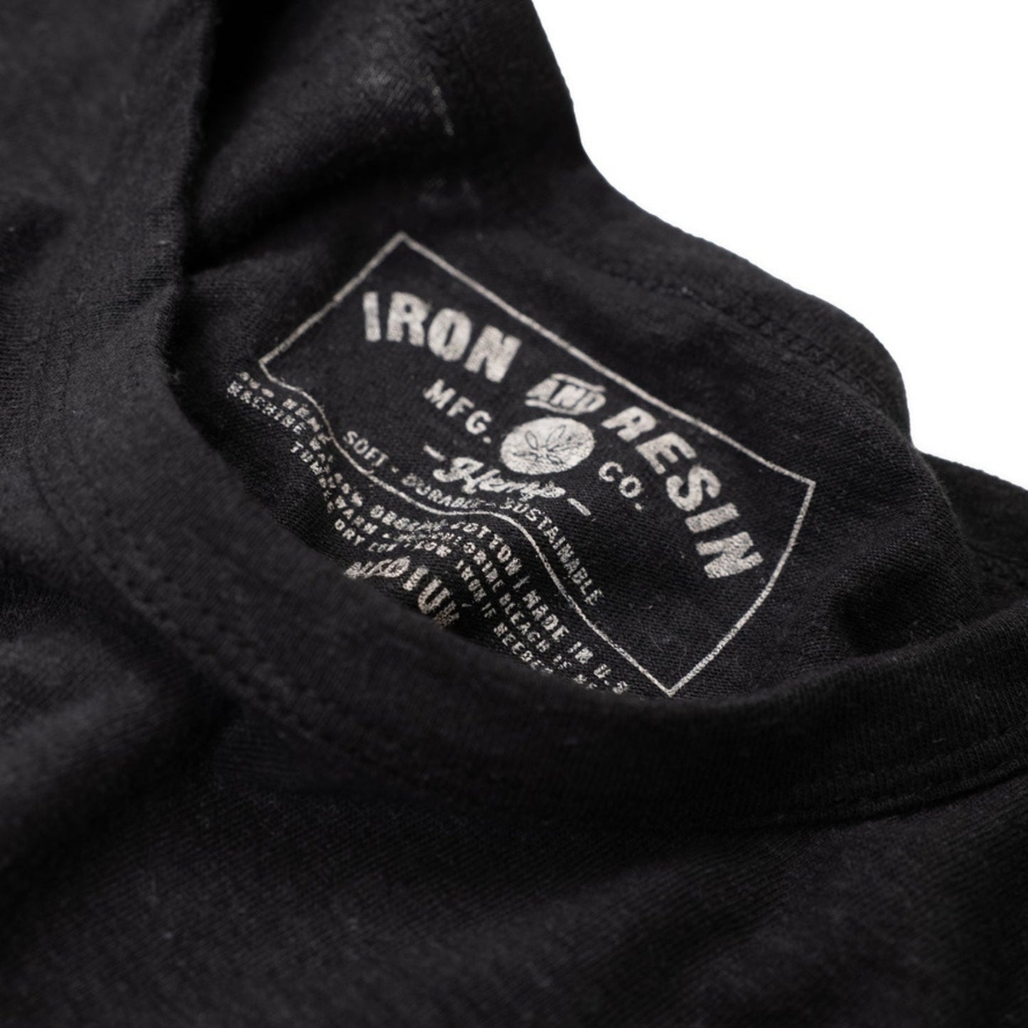 Organic hemp t-shirt in natural color, showcasing a soft, eco-friendly fabric with a relaxed fit.