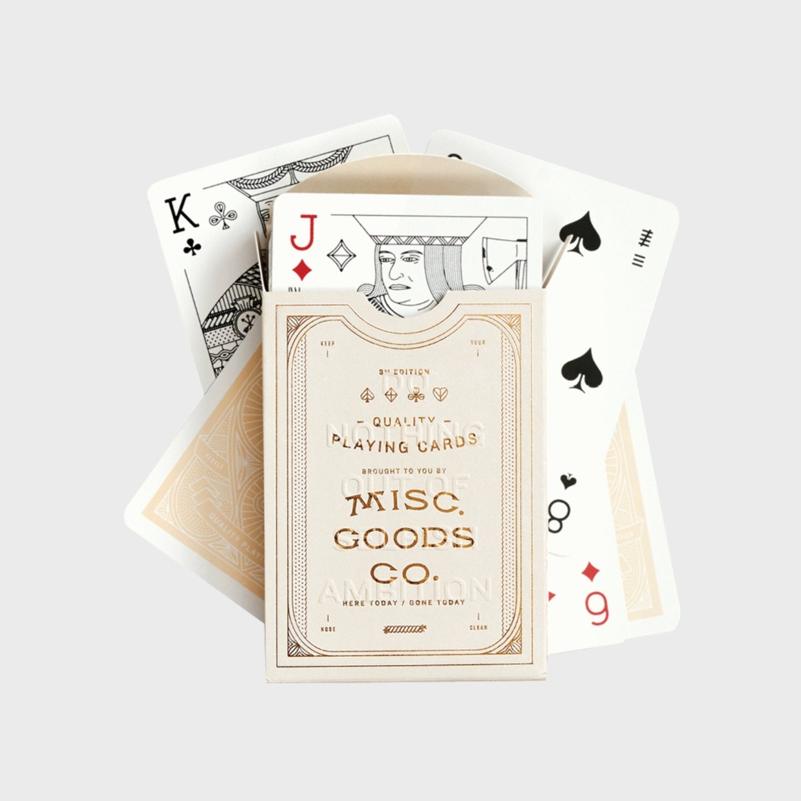 Close-up of a high-quality, unique playing card with intricate design, vibrant colors, and premium finish, showcasing luxury card craftsmanship.