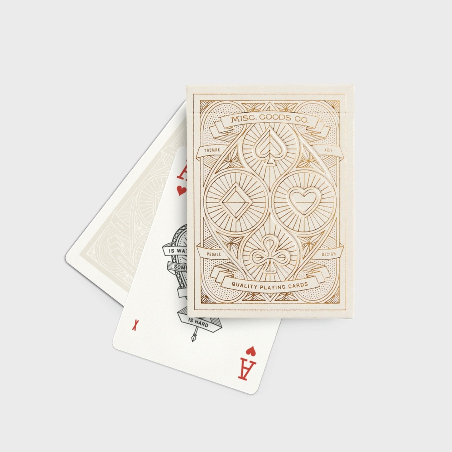 Close-up of a high-quality, unique playing card with intricate design, vibrant colors, and premium finish, showcasing luxury card craftsmanship.