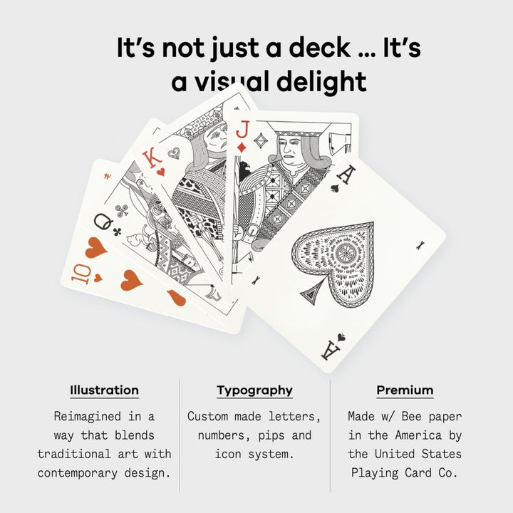 Close-up of a high-quality, unique playing card with intricate design, vibrant colors, and premium finish, showcasing luxury card craftsmanship.