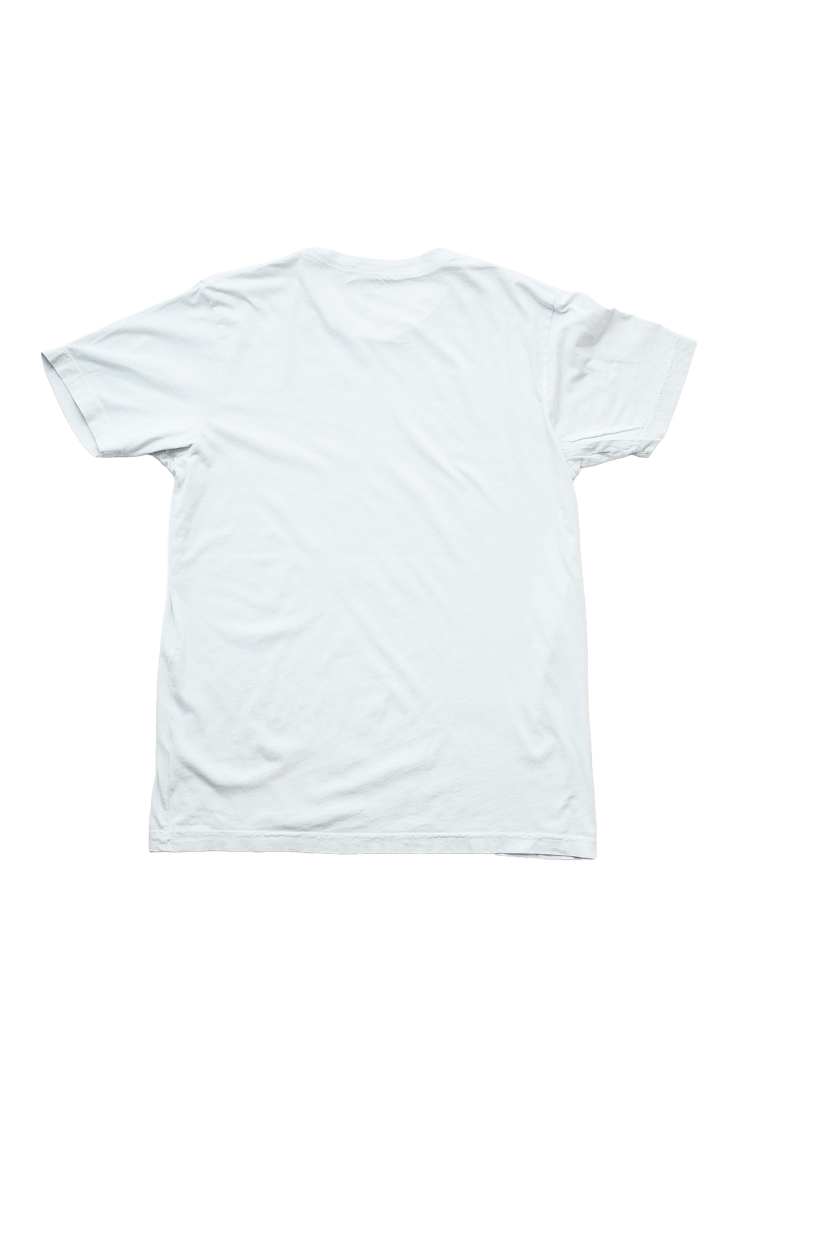 Lightweight Ringspun Short Sleeve Tee - Bleached Blue