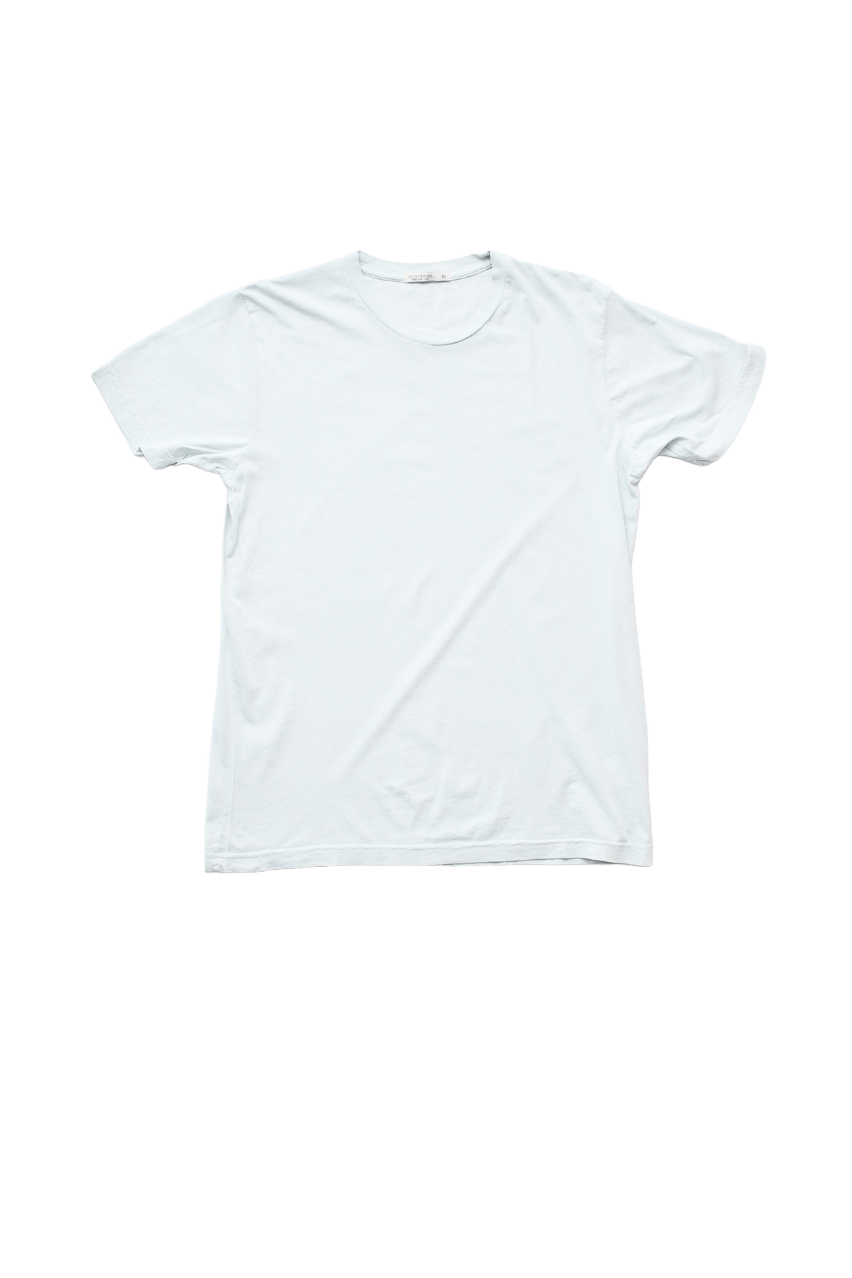 Lightweight Ringspun Short Sleeve Tee - Bleached Blue