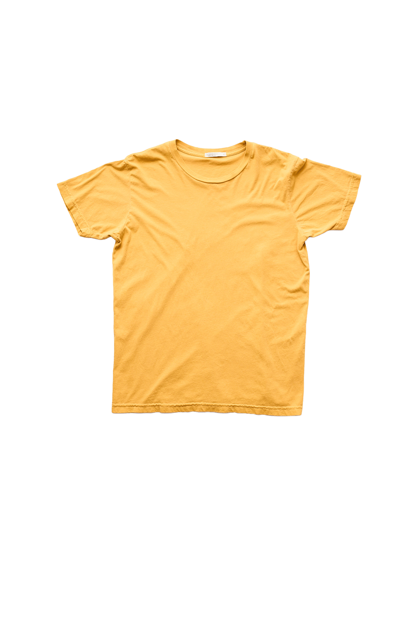 Lightweight Ringspun Short Sleeve Tee - Gold
