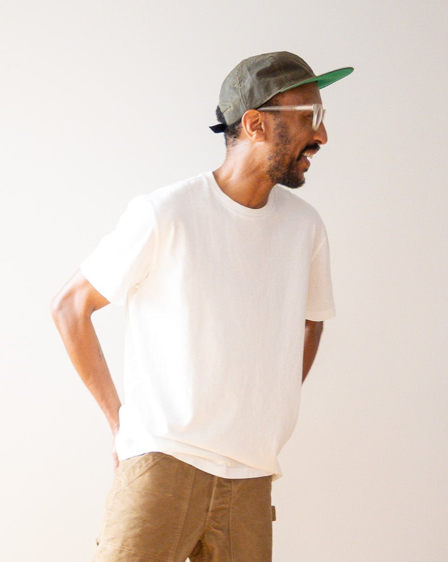 Mid Weight Short Sleeve Tee - Wimbledon White