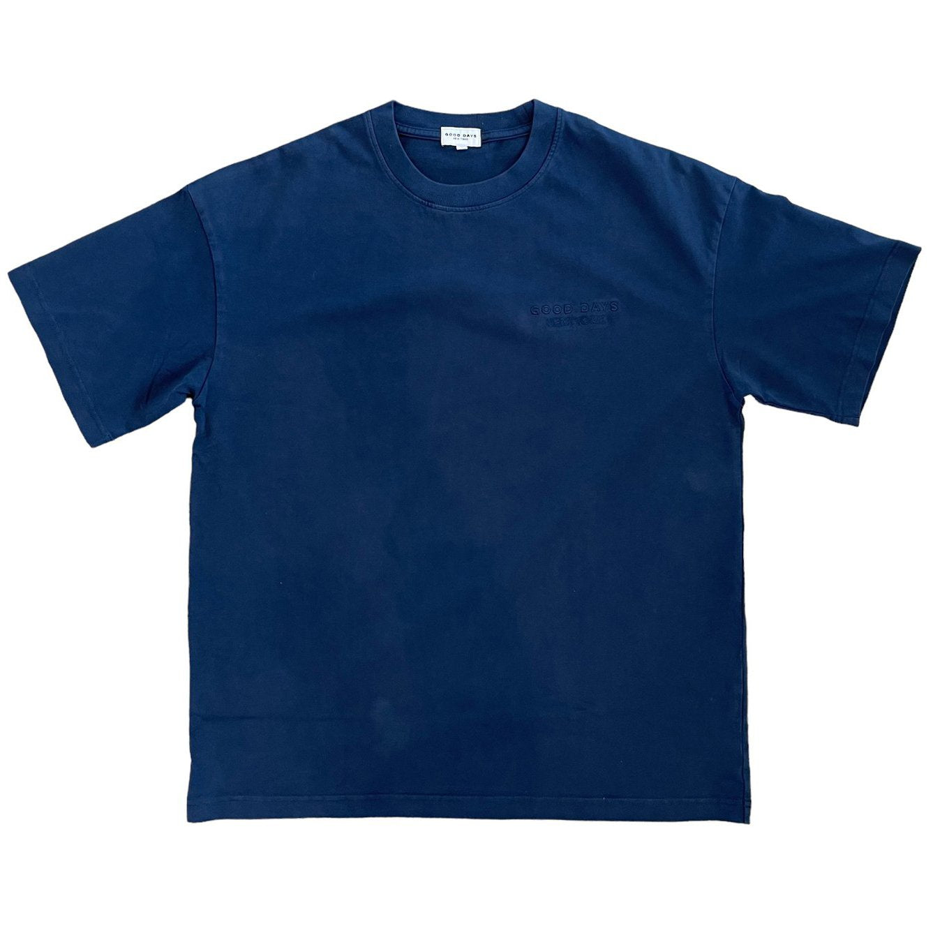 RETRO OVERSIZED TEE - NAVY