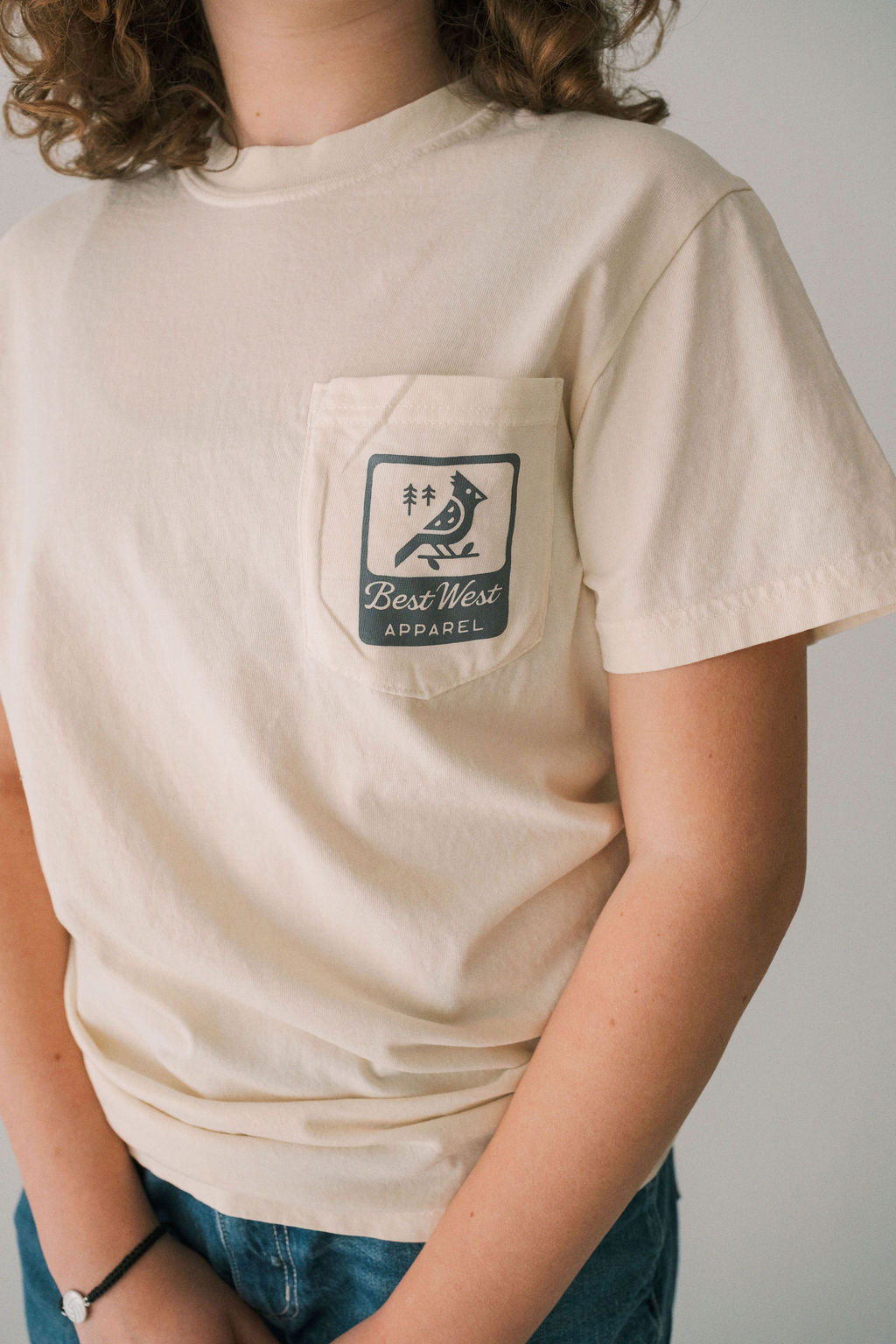 Best West Badge Pocket Tee