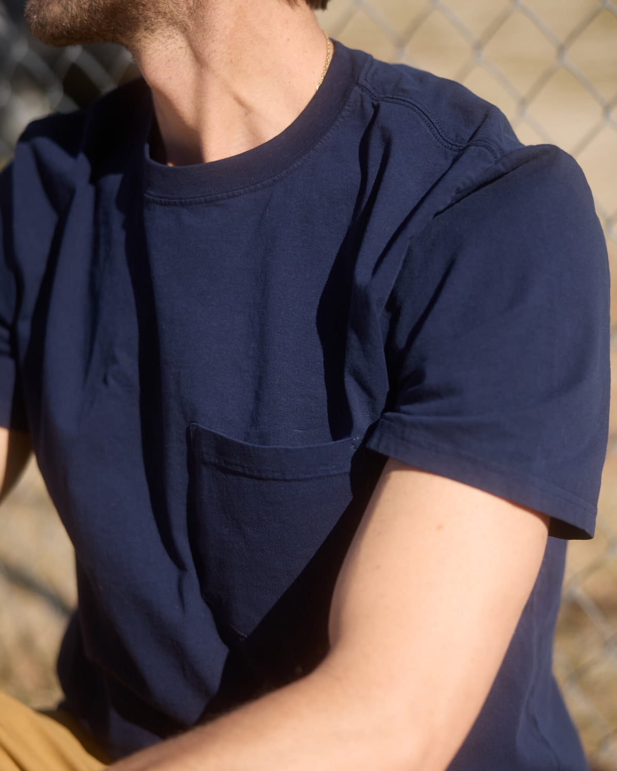 MENS POCKET TEE