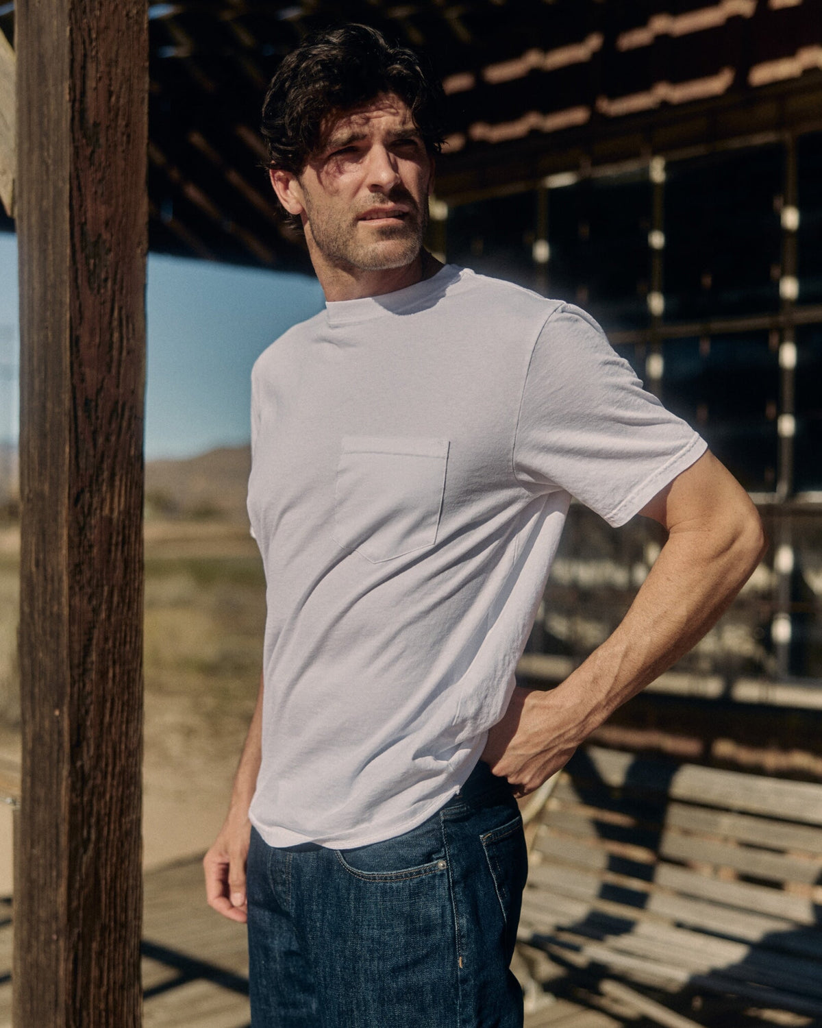 MENS POCKET TEE