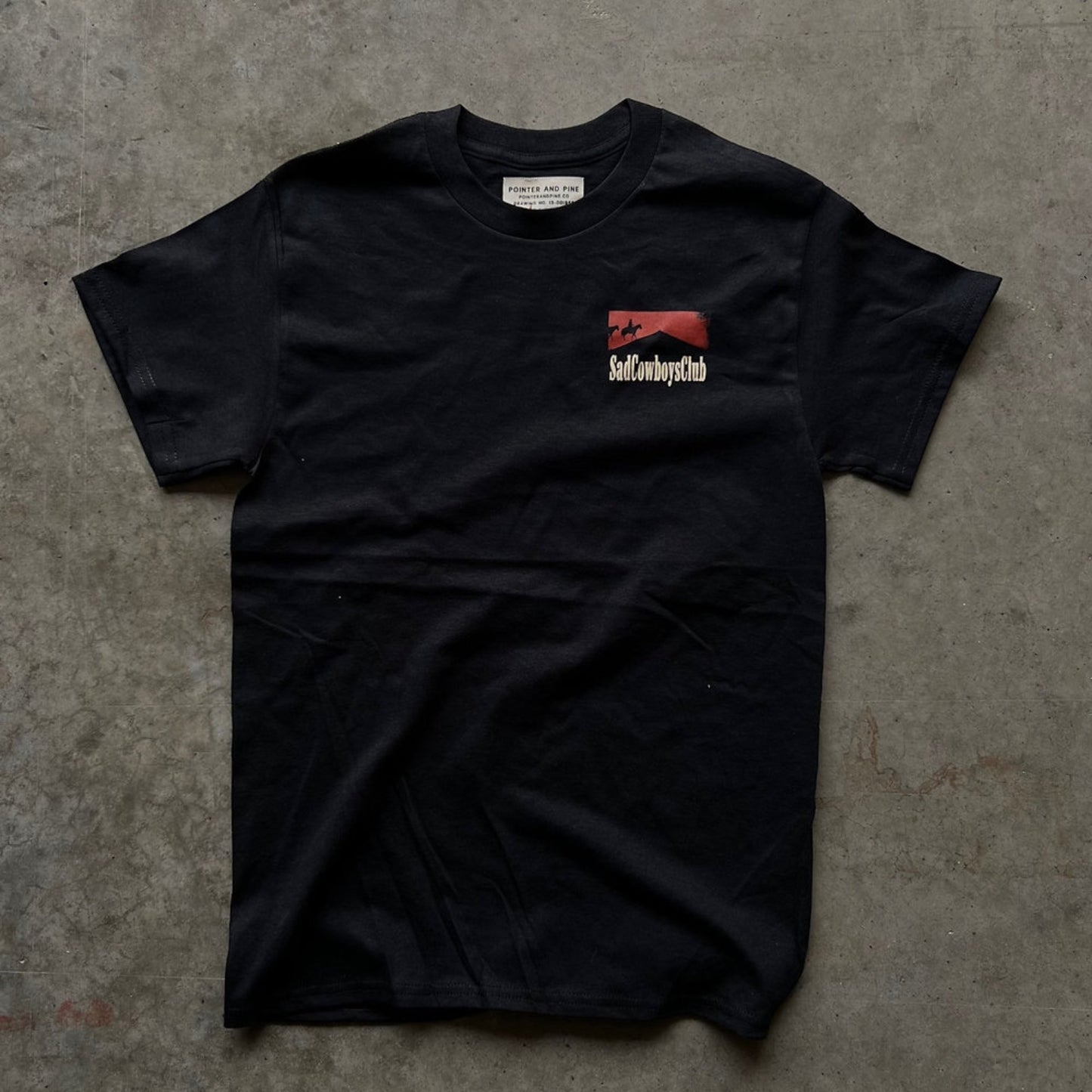 Pointer and Pine Classic Tee in super soft fabric, designed for comfort and casual style, perfect for everyday wear.