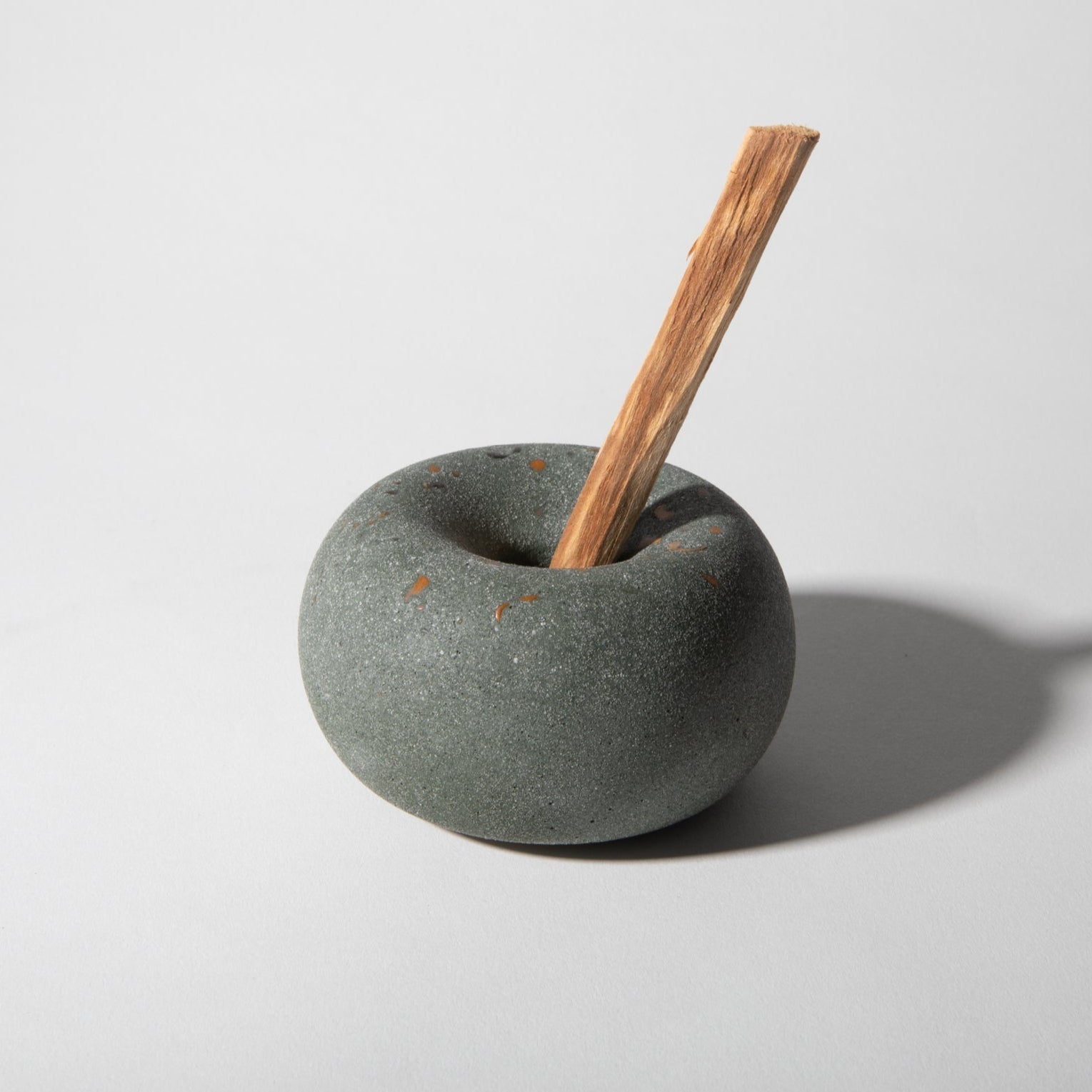 Palo Santo / Toothpick / Matchstick Holder | Dark Green Terrazzo