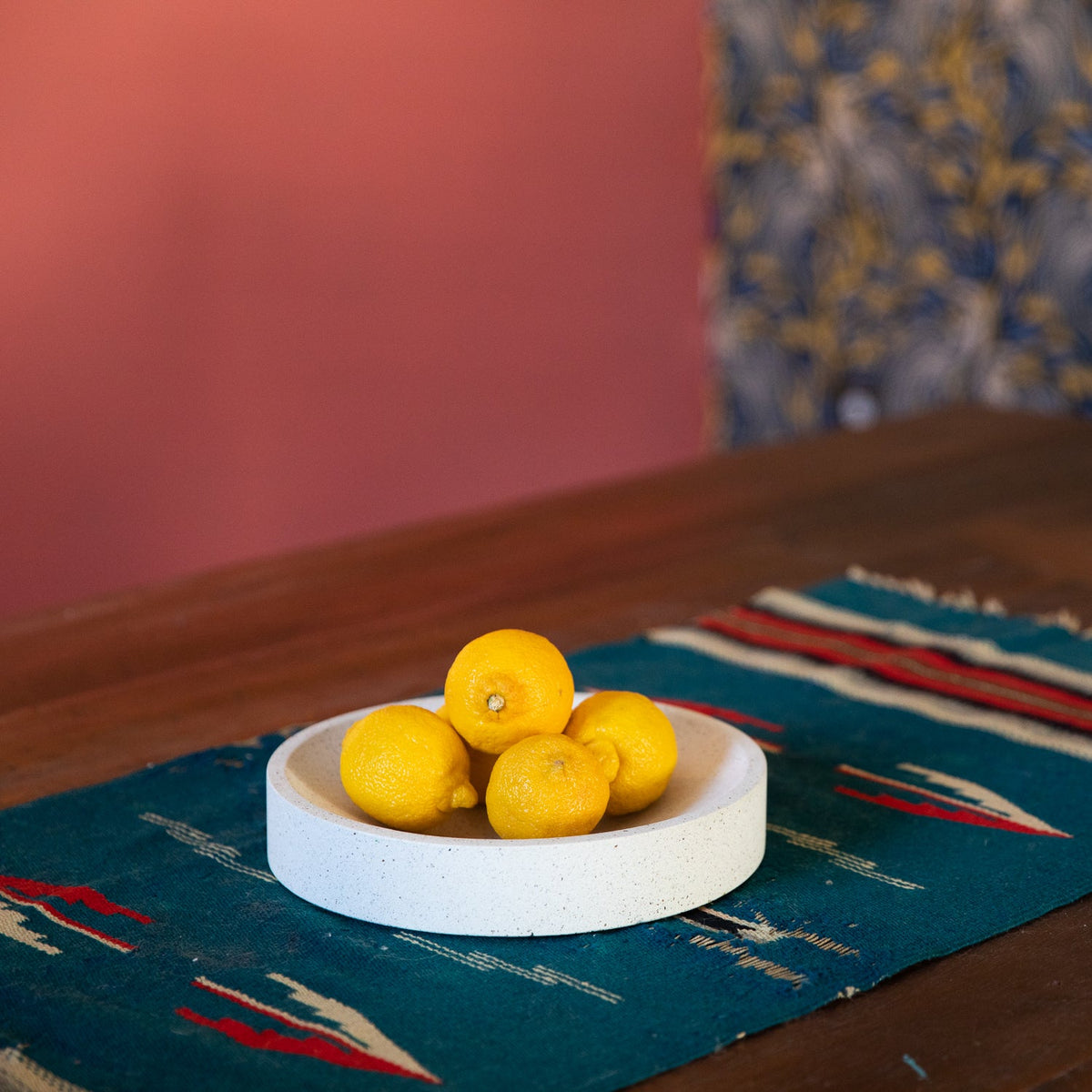 Centerpiece Bowl | White Terrazzo