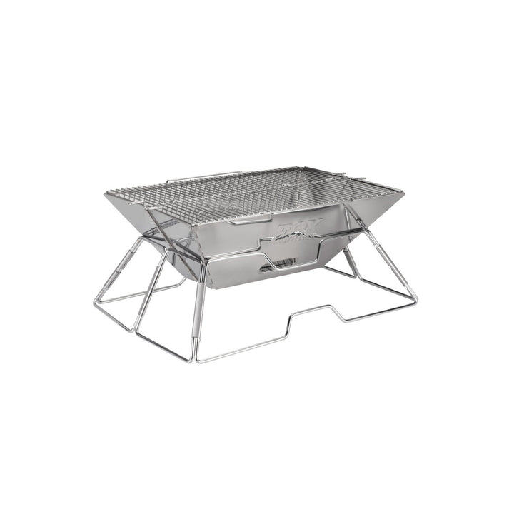 Quick folding grill set.