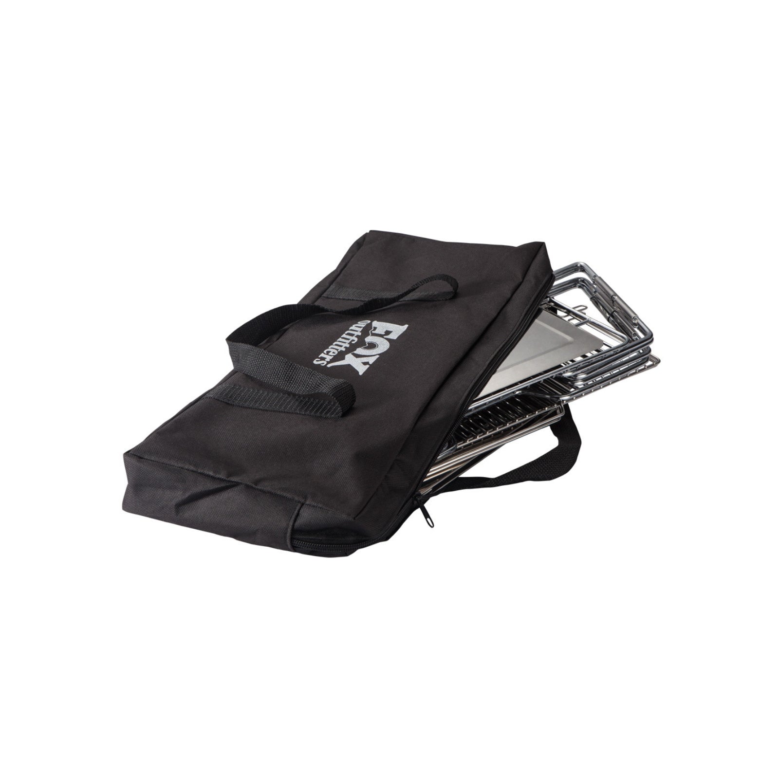 Quick folding grill set.