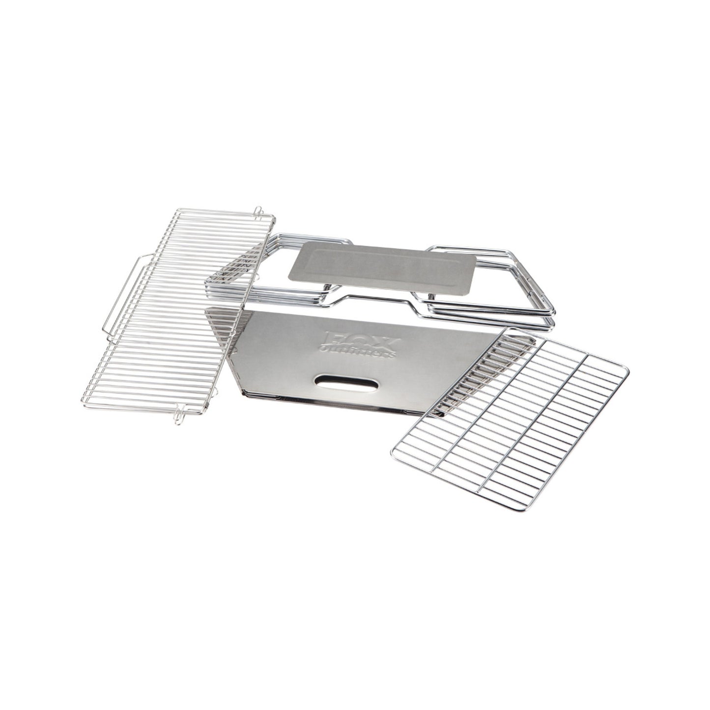 Quick folding grill set.