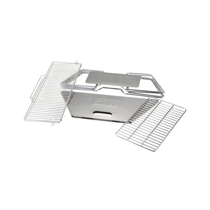 Quick folding grill set.