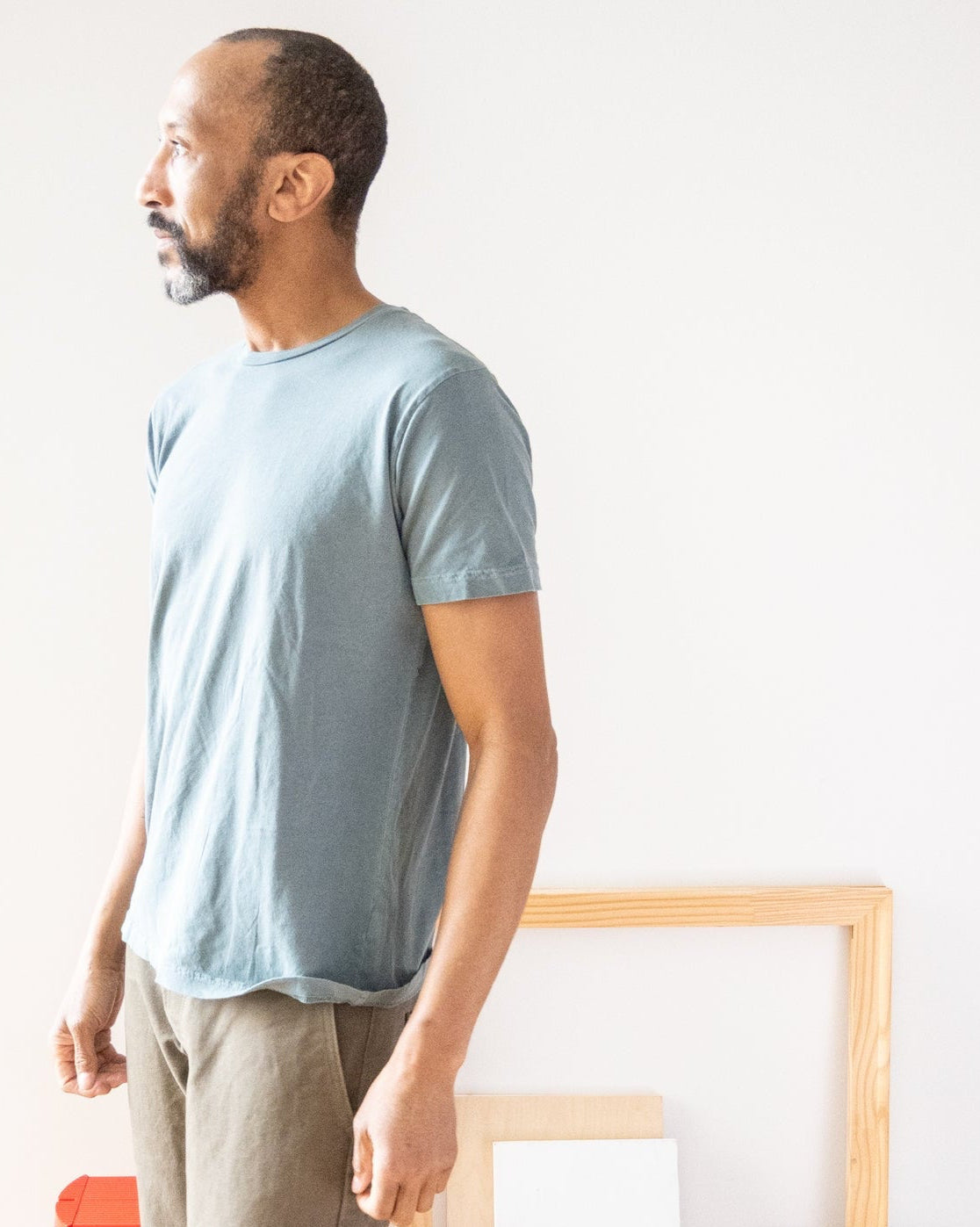 Lightweight Ringspun Short Sleeve Tee - Sage