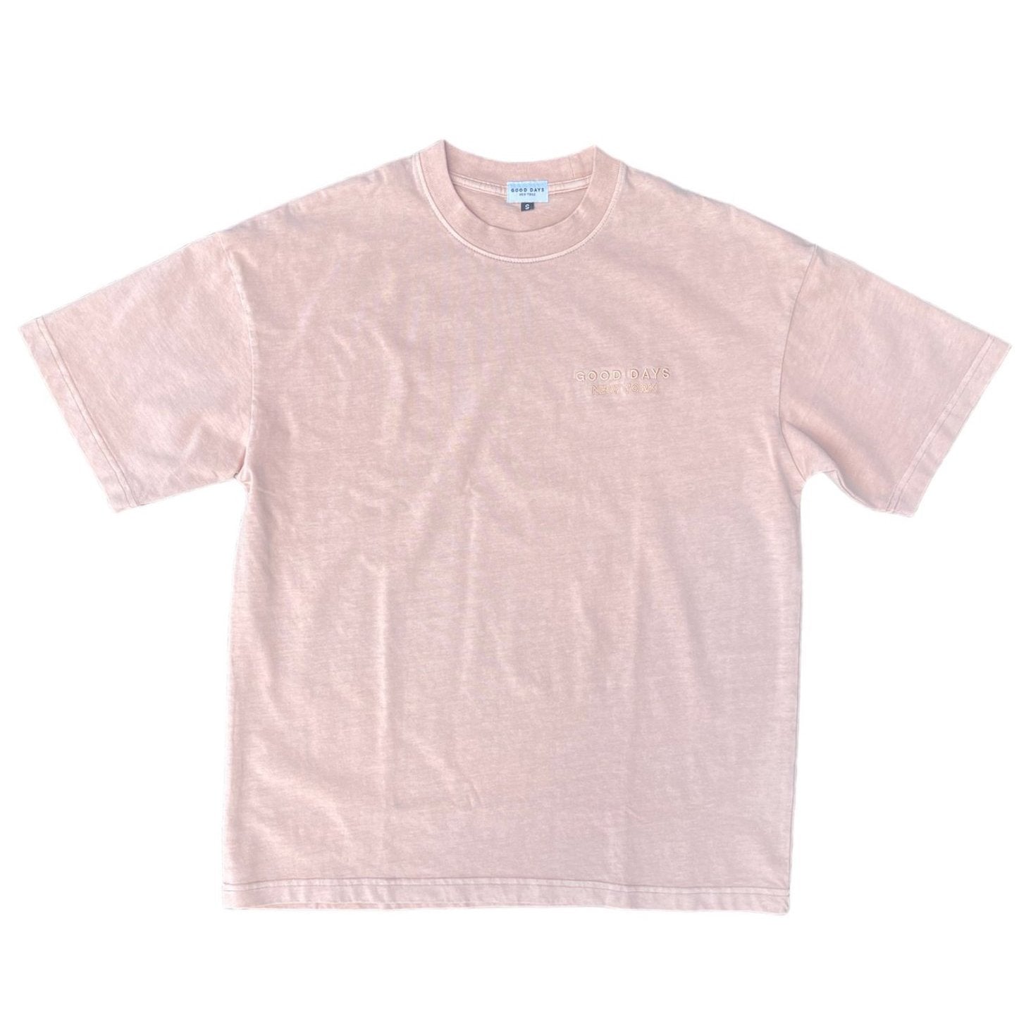 RETRO OVERSIZED TEE - ROSÉ