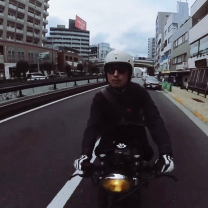 Skeleton motorcycle gloves for protection and style, durable gear with skeleton design for bikers.