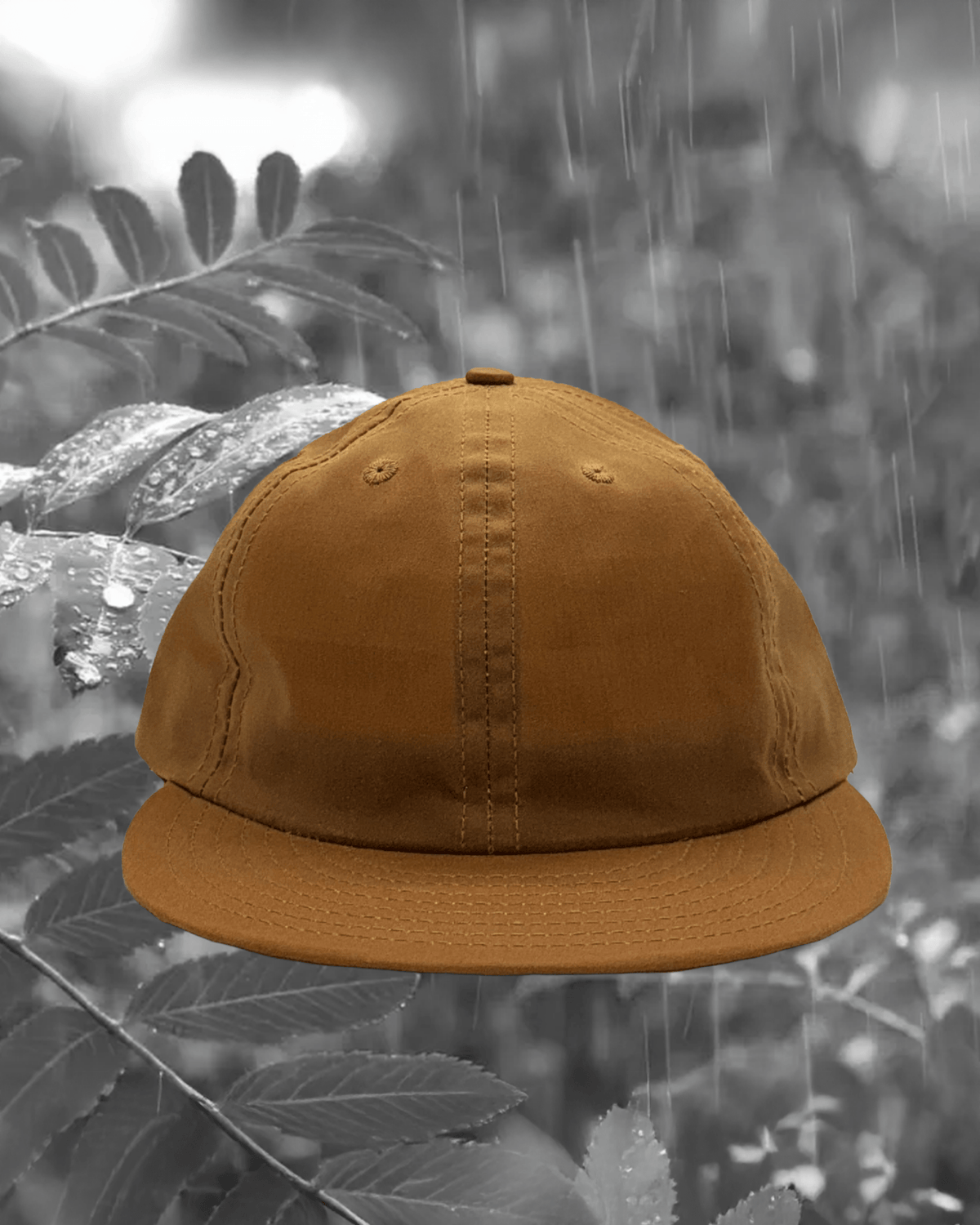 Soft Brim Ball cap -British Millerain Waxed Cotton
