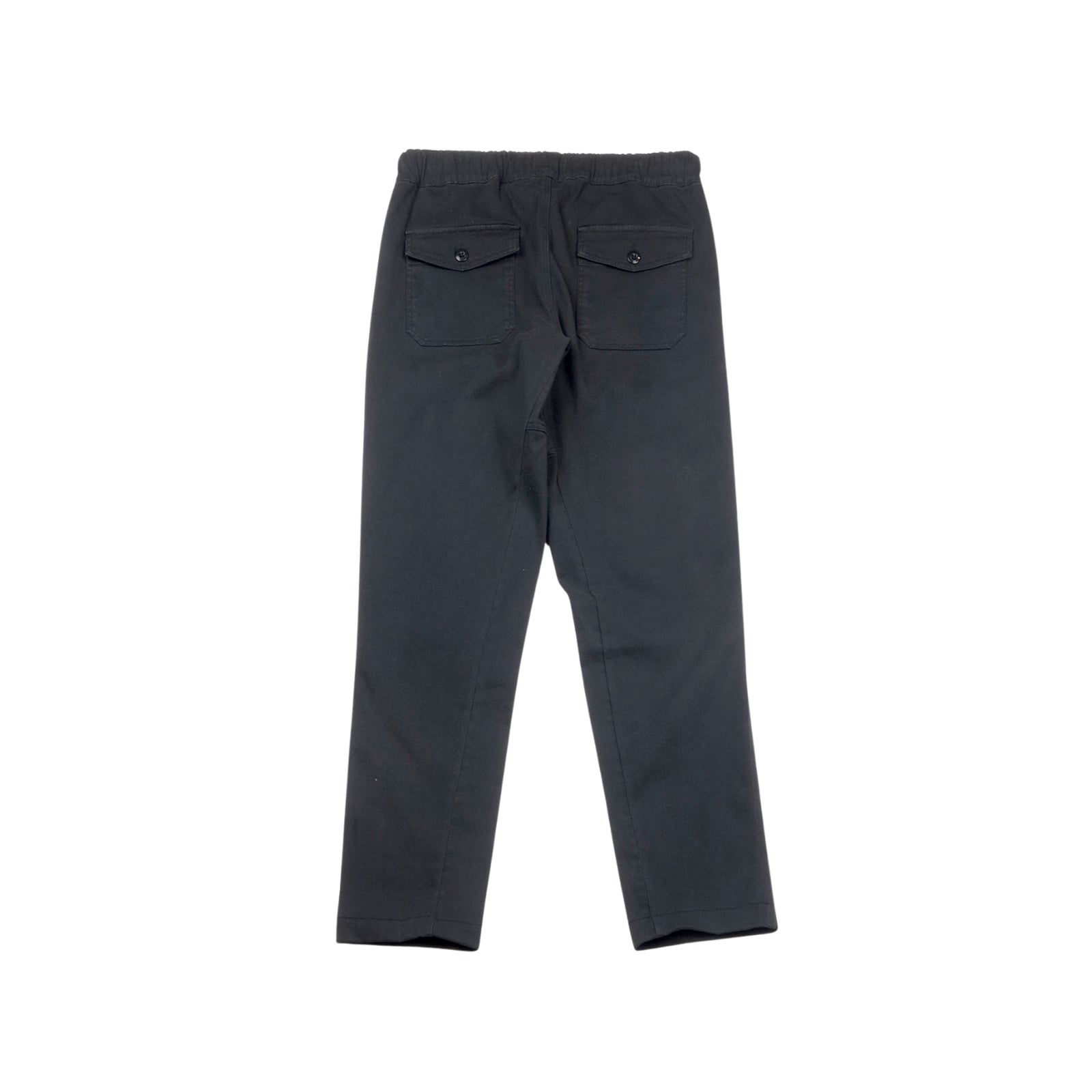 Men's vintage grey cargo pants with multiple pockets and a relaxed fit.