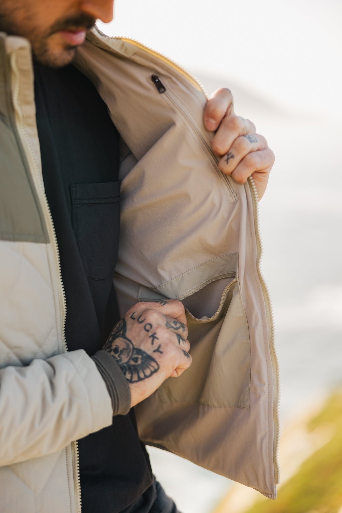 Cruzer Jacket - Mens Sandstone