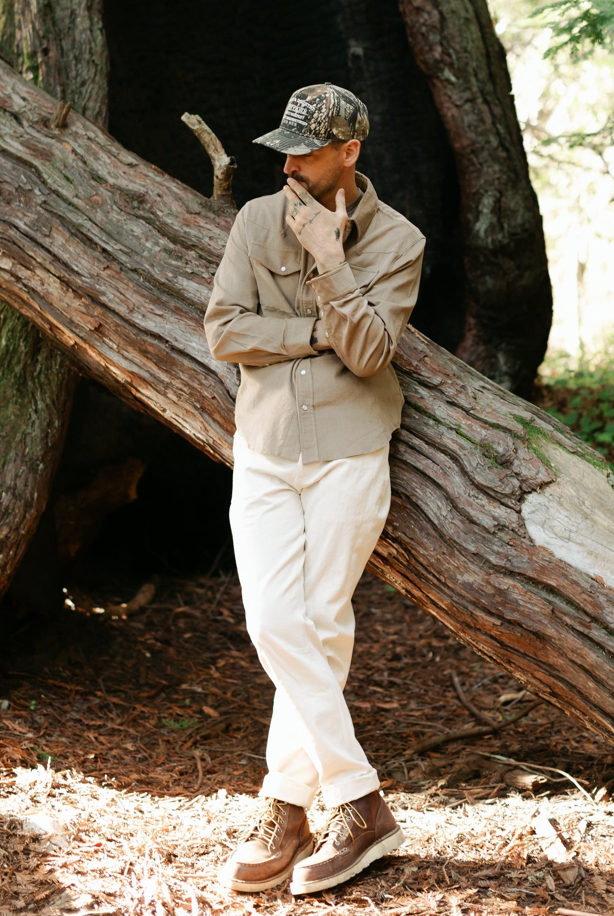 Tradesman Pant in Ivory